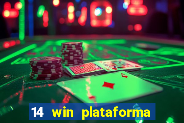 14 win plataforma de jogos